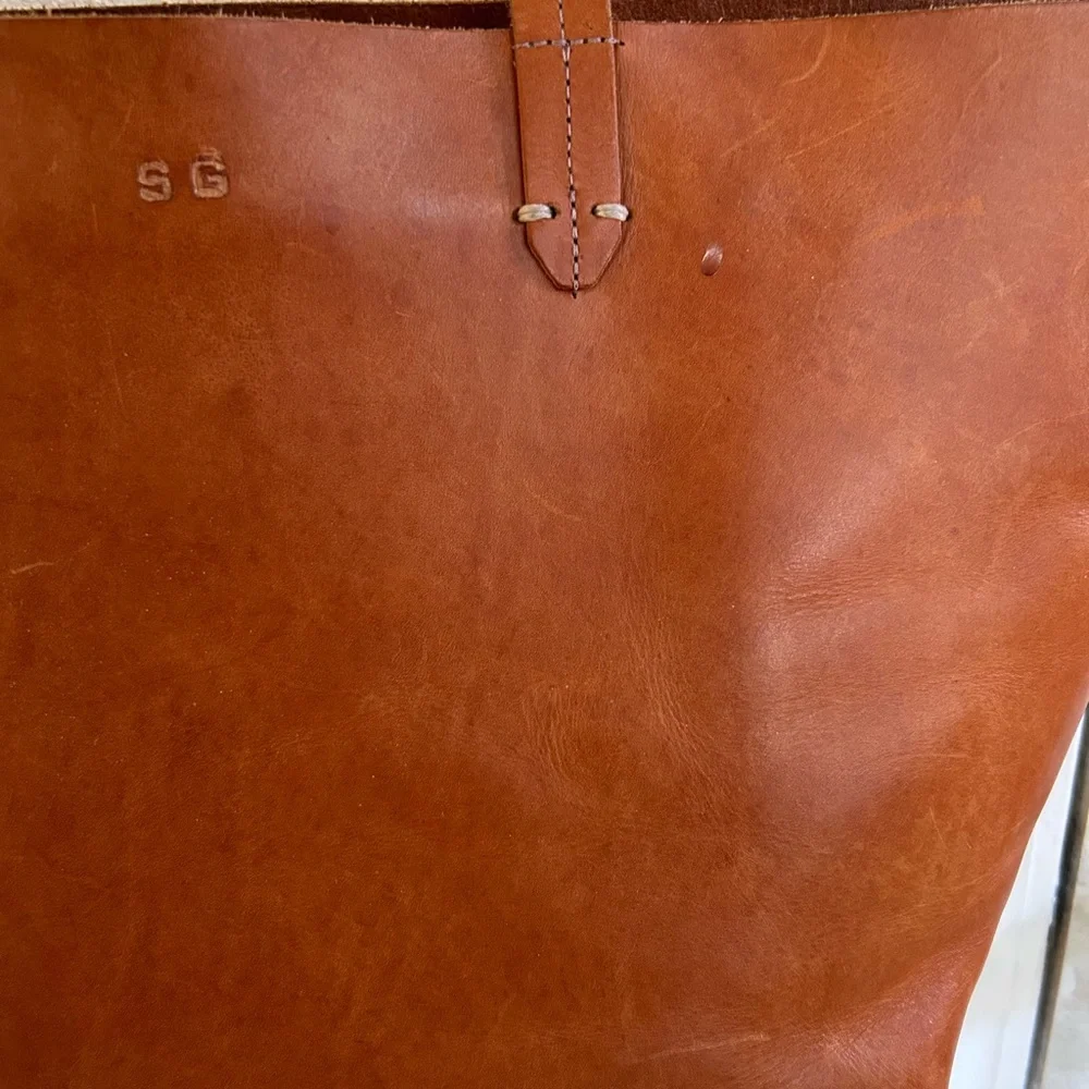 Clare V Leather Suki Tote bag - Picture 4 of 12